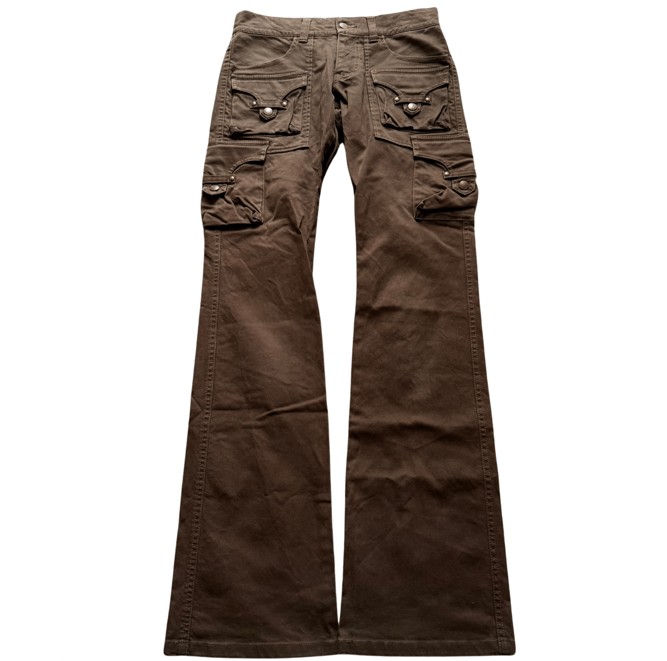 Tornado Mart Flap Pocket Bootcut Pants - wintexarchive