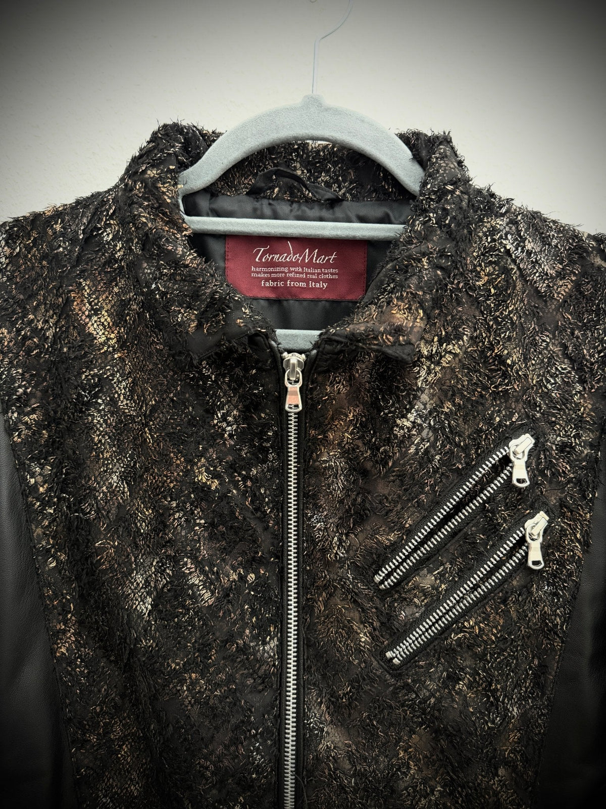 Tornado Mart Glitter Python Jacket - wintexarchive