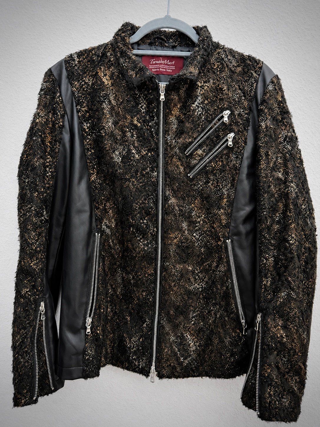 Tornado Mart Glitter Python Jacket - wintexarchive