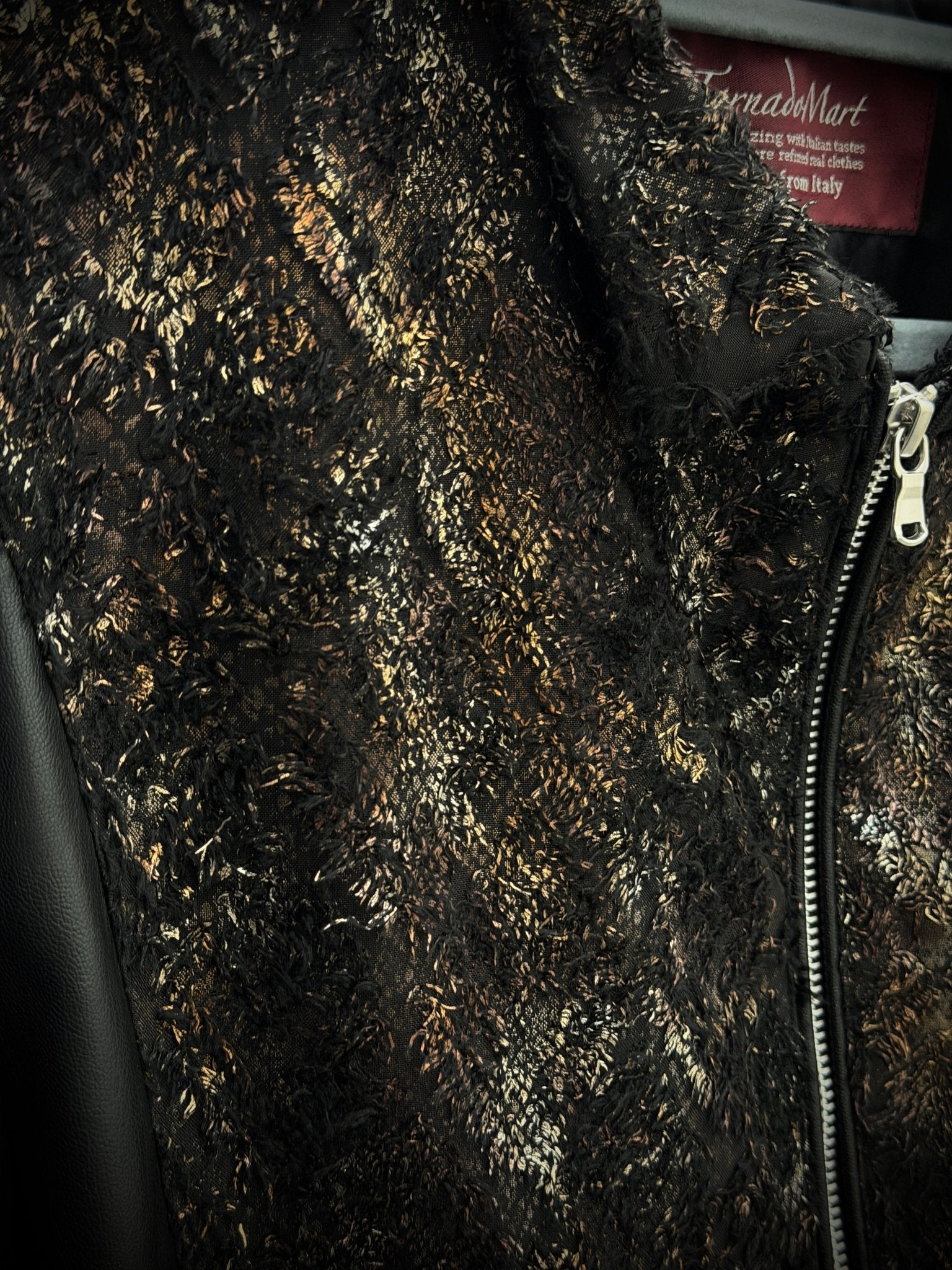 Tornado Mart Glitter Python Jacket - wintexarchive