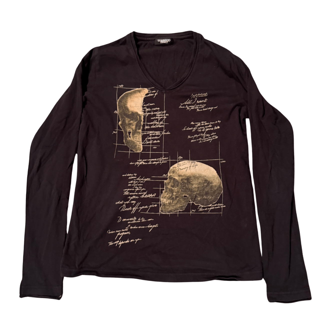 Tornado Mart „i wish“ Longsleeve - wintexarchive