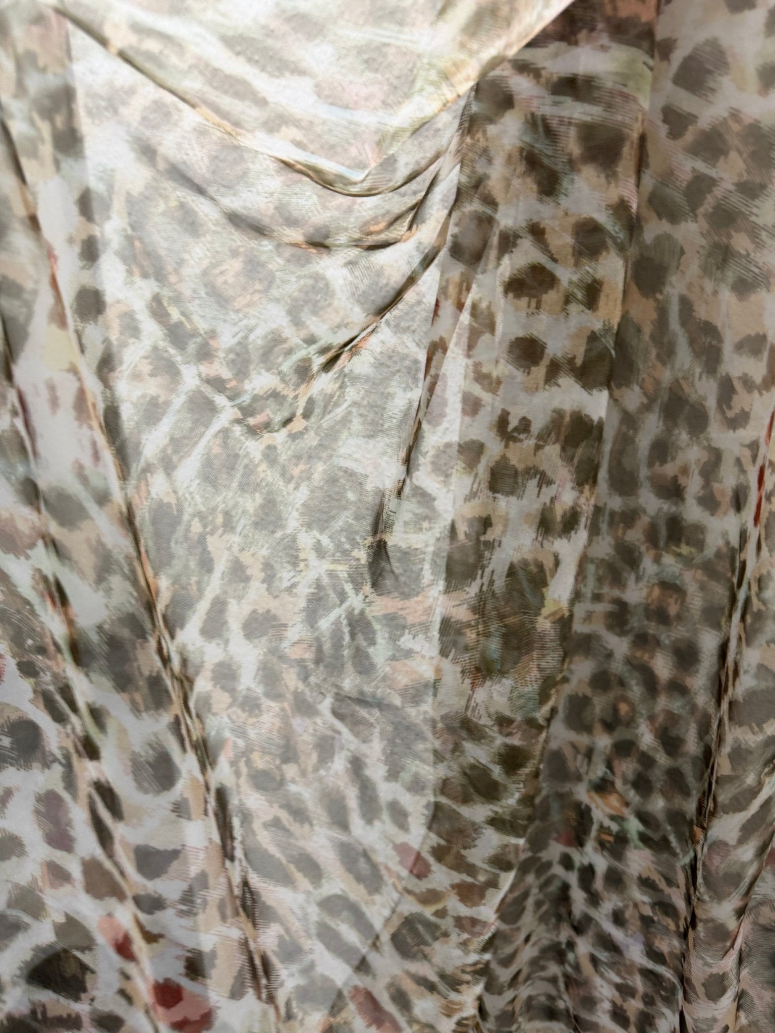 Tornado Mart Italy Line Leopard Stole - wintexarchive