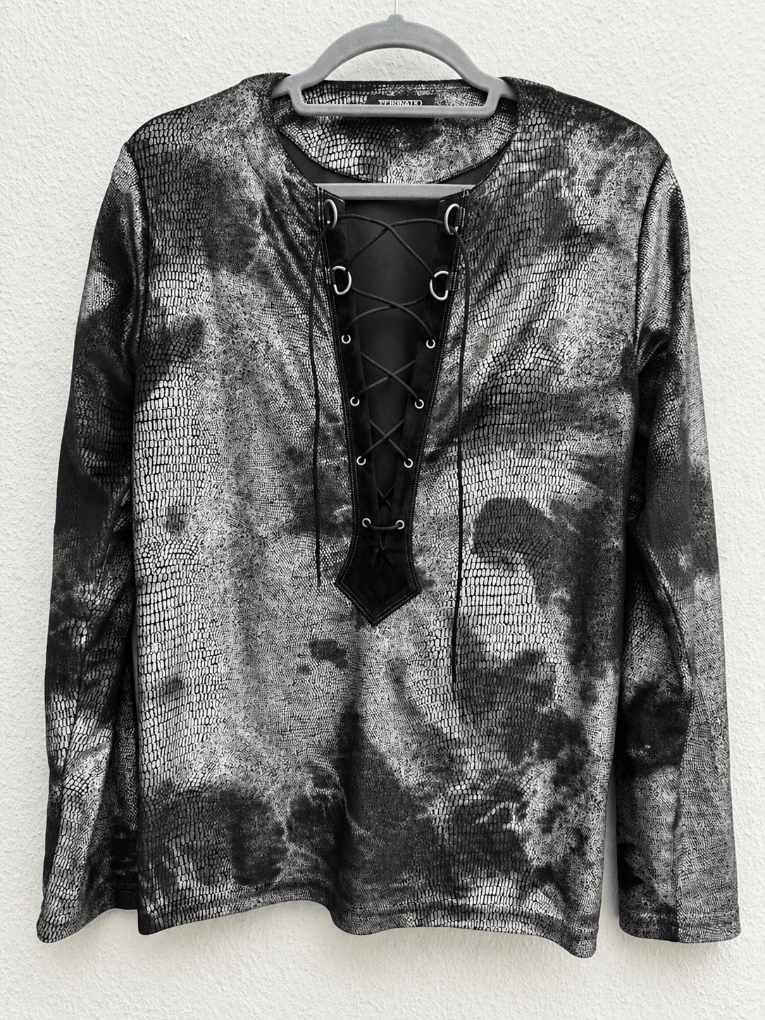 Tornado Mart Laced Up Croc Longsleeve - wintexarchive