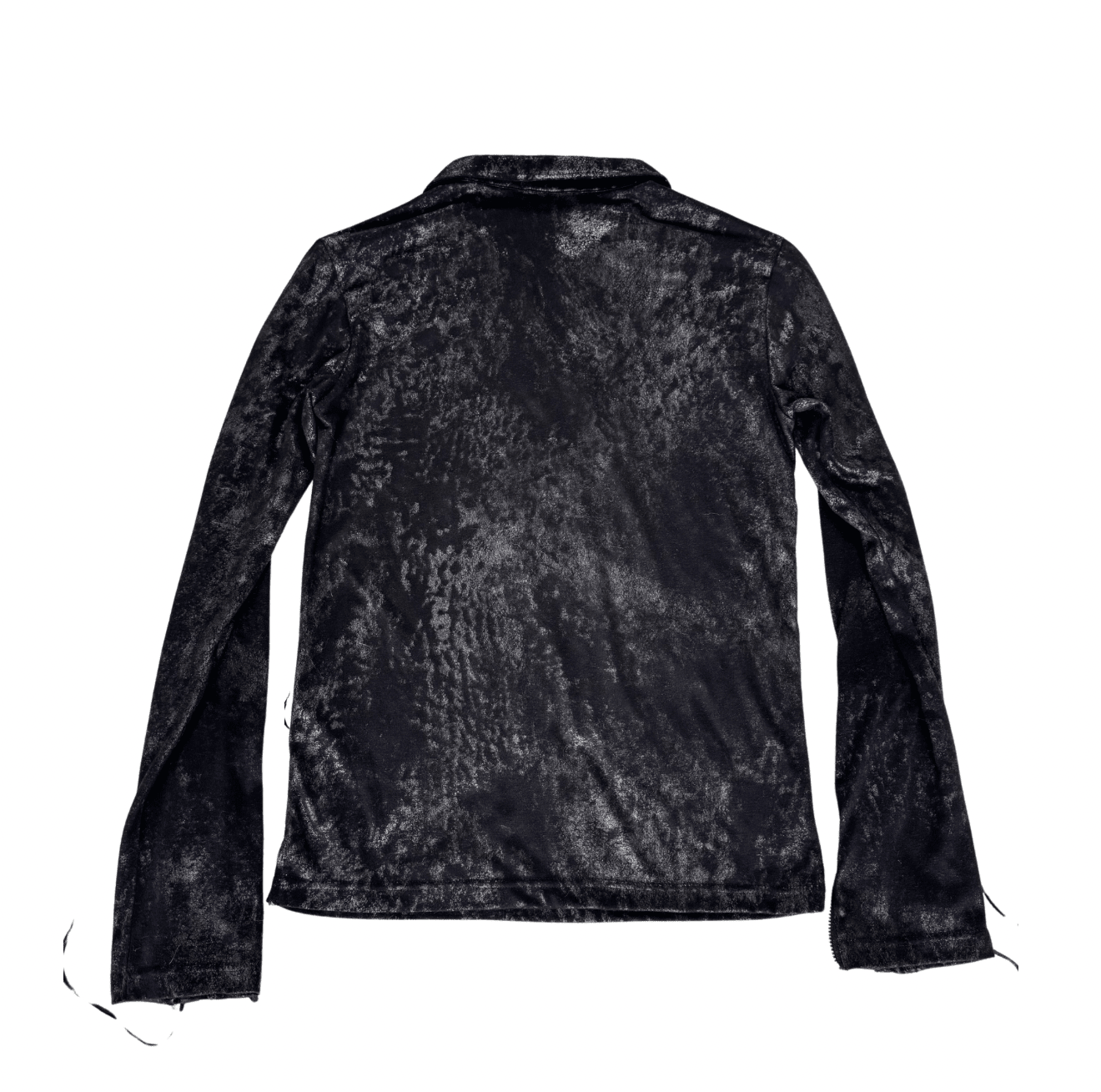 Tornado Mart Leopard Laced up Longsleeve - wintexarchive