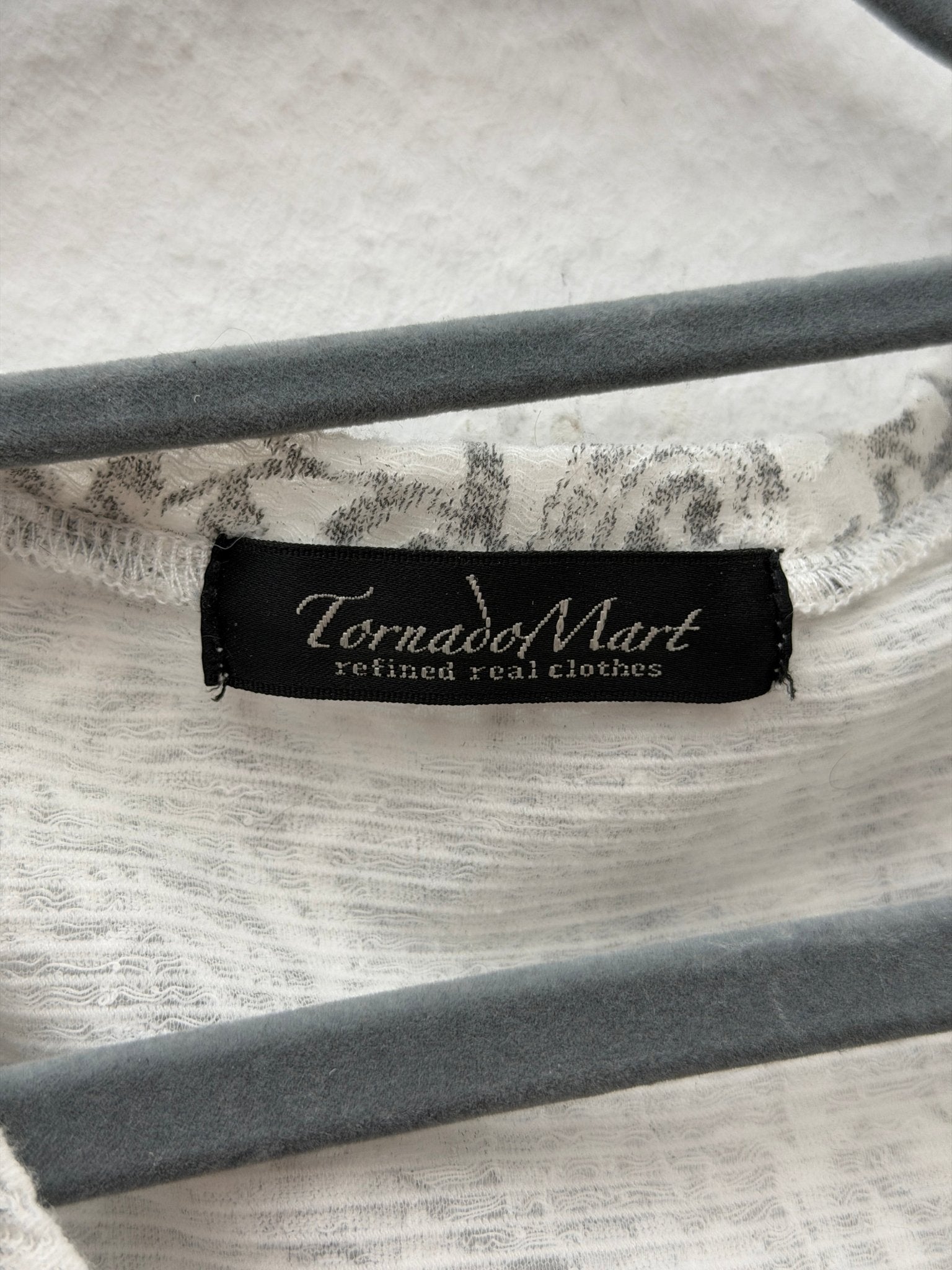 Tornado Mart Micro Distressed Snow Leopard Shirt - wintexarchive