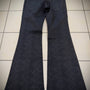 Tornado Mart Python Coated Sword Pockets Flared Pants - wintexarchive