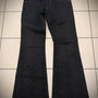 Tornado Mart Python Coated Sword Pockets Flared Pants - wintexarchive