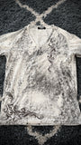 Tornado Mart Shiny Tribal Embroidery Shirt - wintexarchive