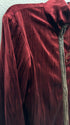 Tornado Mart Striped Velour Royal Track Jacket - wintexarchive