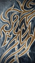 Tornado Mart Tribal Flared Denim - wintexarchive