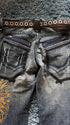 Tornado Mart Tribal flared Jeans - wintexarchive