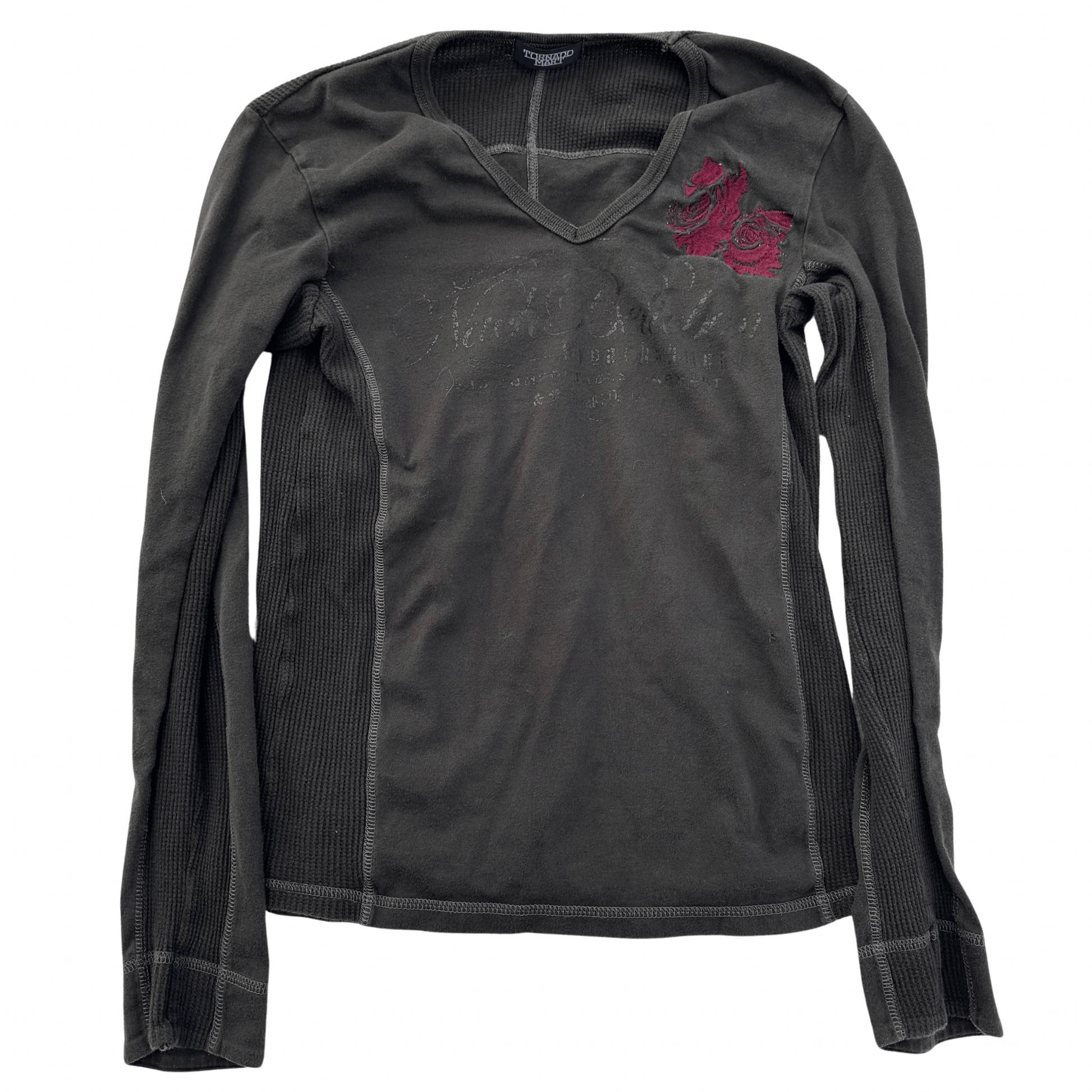 Tornado Mart Tribal Rose Longsleeve - wintexarchive