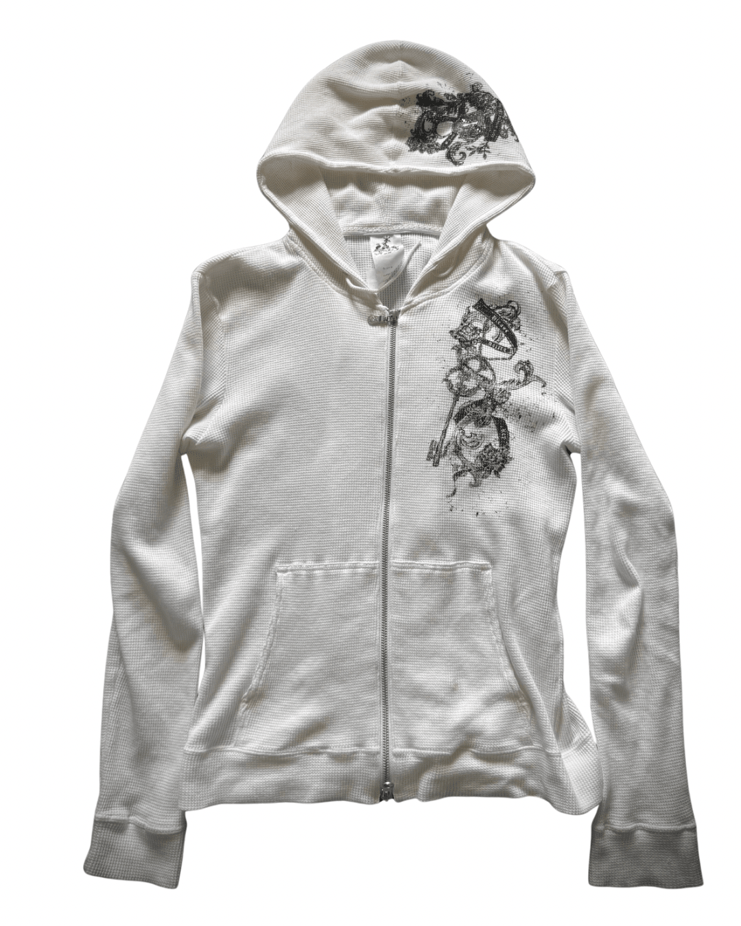 Tornado Mart Waffle Knit Zipper - wintexarchive