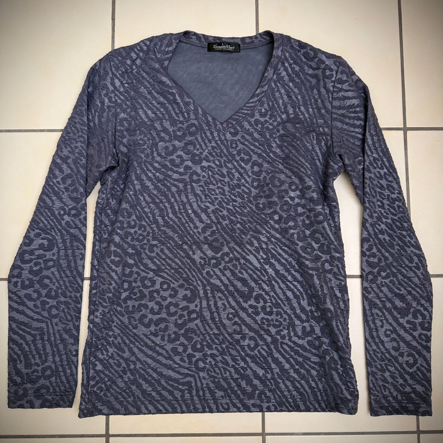 Tornado Mart Zebra Waxed Longsleeve - wintexarchive