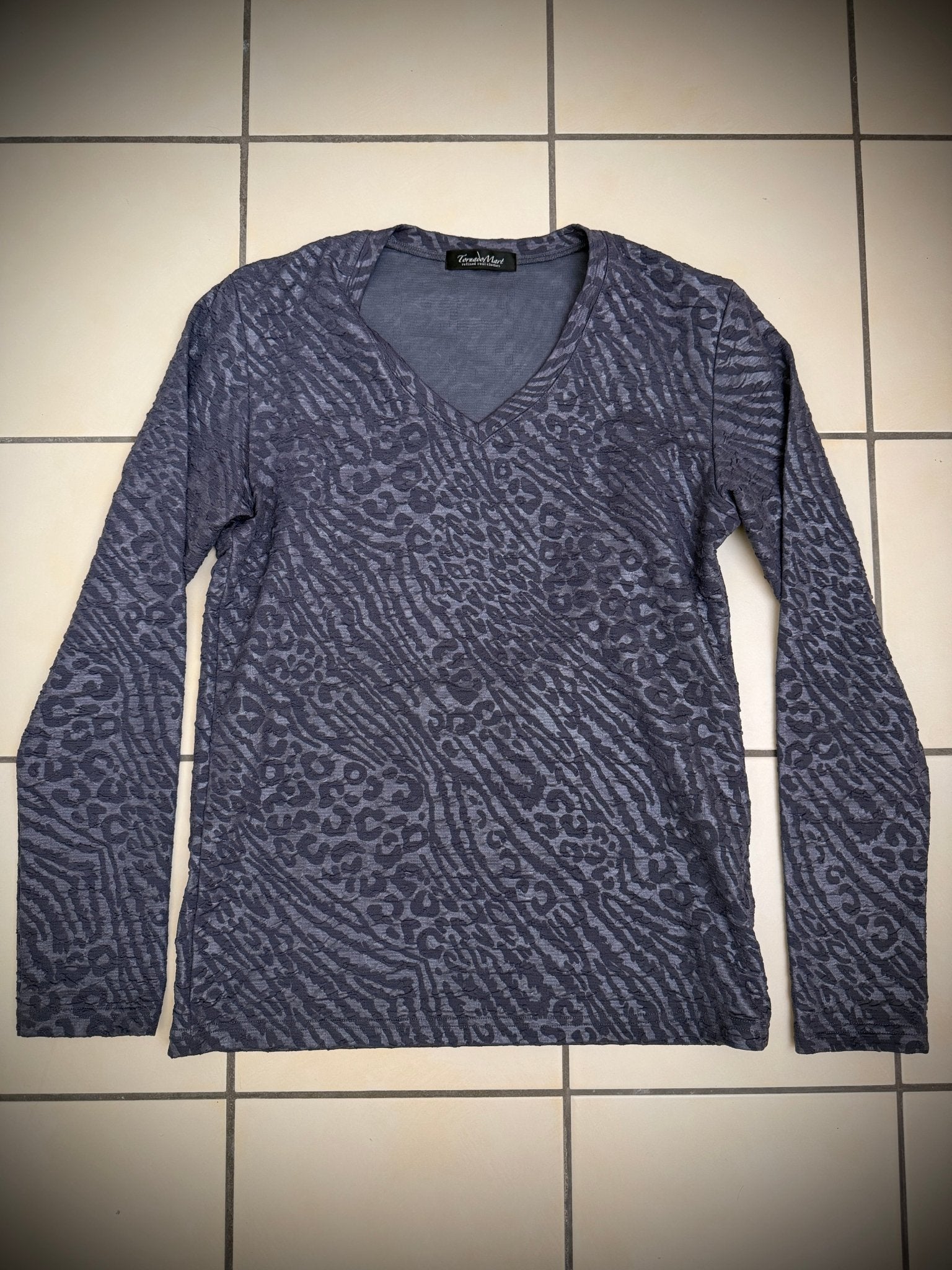 Tornado Mart Zebra Waxed Longsleeve - wintexarchive