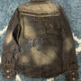 XFRM Western Splattered Denim Jacket - wintexarchive
