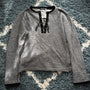 Yasuyuki Ishii Laced Up Longsleeve - wintexarchive
