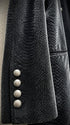 Yasuyuki Ishii Micro Suede Snakeskin Coat - wintexarchive