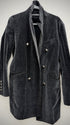 Yasuyuki Ishii Micro Suede Snakeskin Coat - wintexarchive