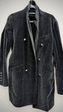 Yasuyuki Ishii Micro Suede Snakeskin Coat - wintexarchive