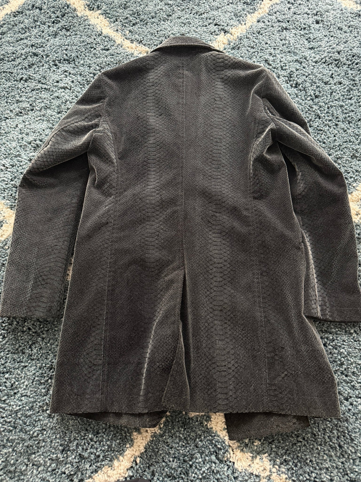 Yasuyuki Ishii Napoleon Python Coat - wintexarchive