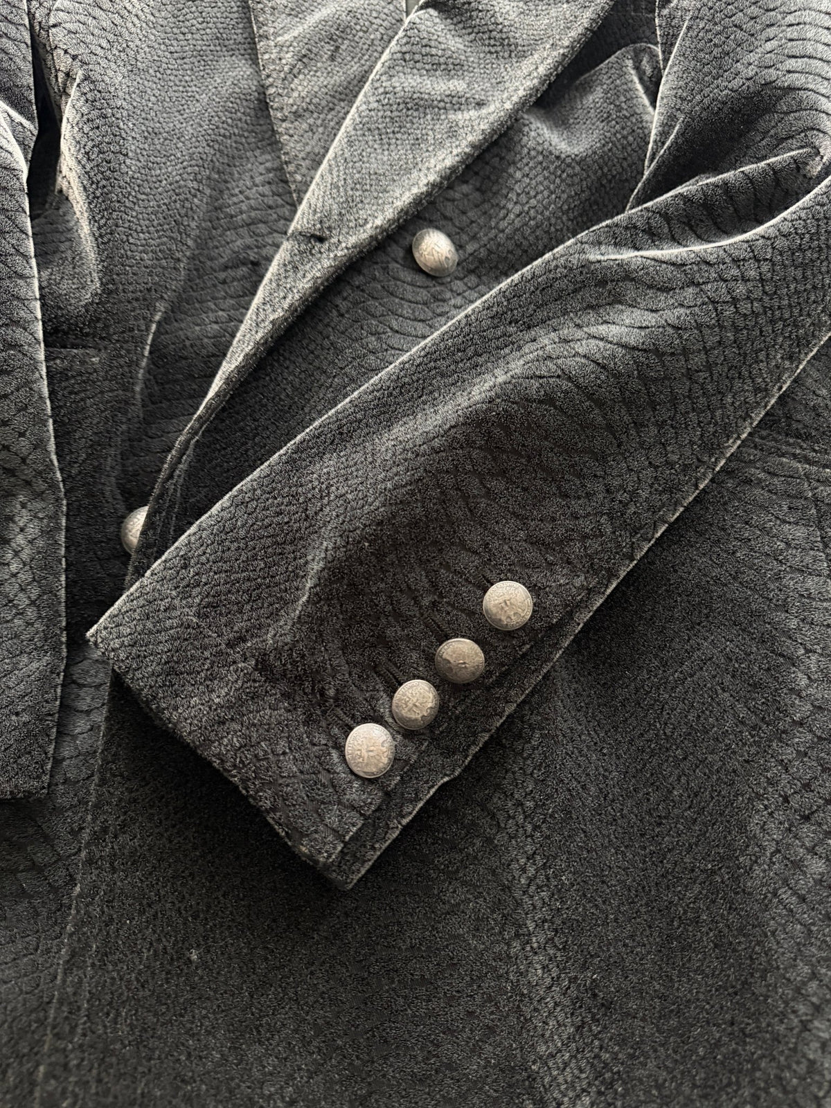 Yasuyuki Ishii Napoleon Python Coat - wintexarchive