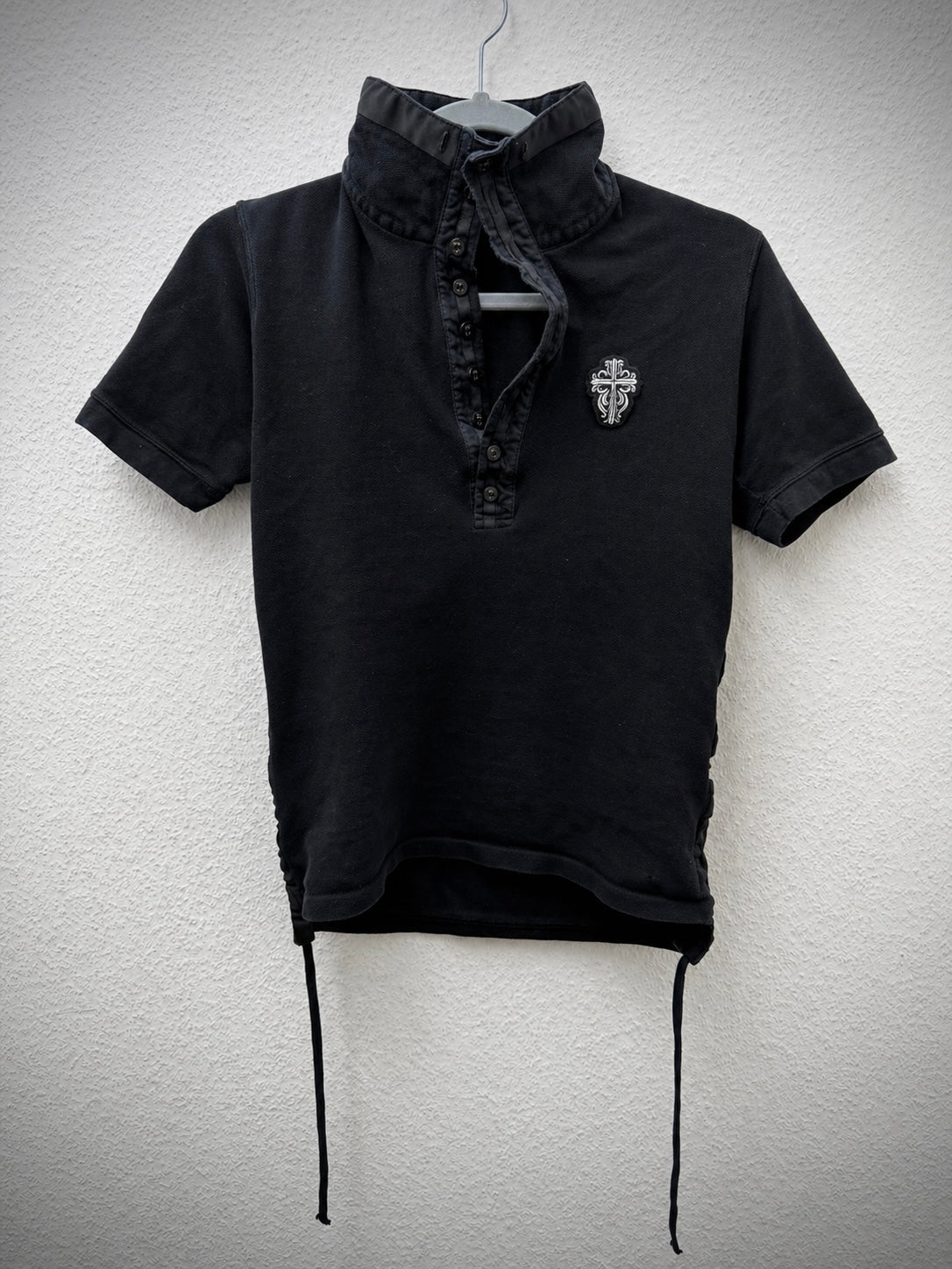 Yasuyuki Ishii Vampire Cross Tassel Polo Shirt - wintexarchive