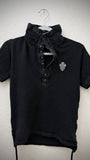 Yasuyuki Ishii Vampire Cross Tassel Polo Shirt - wintexarchive