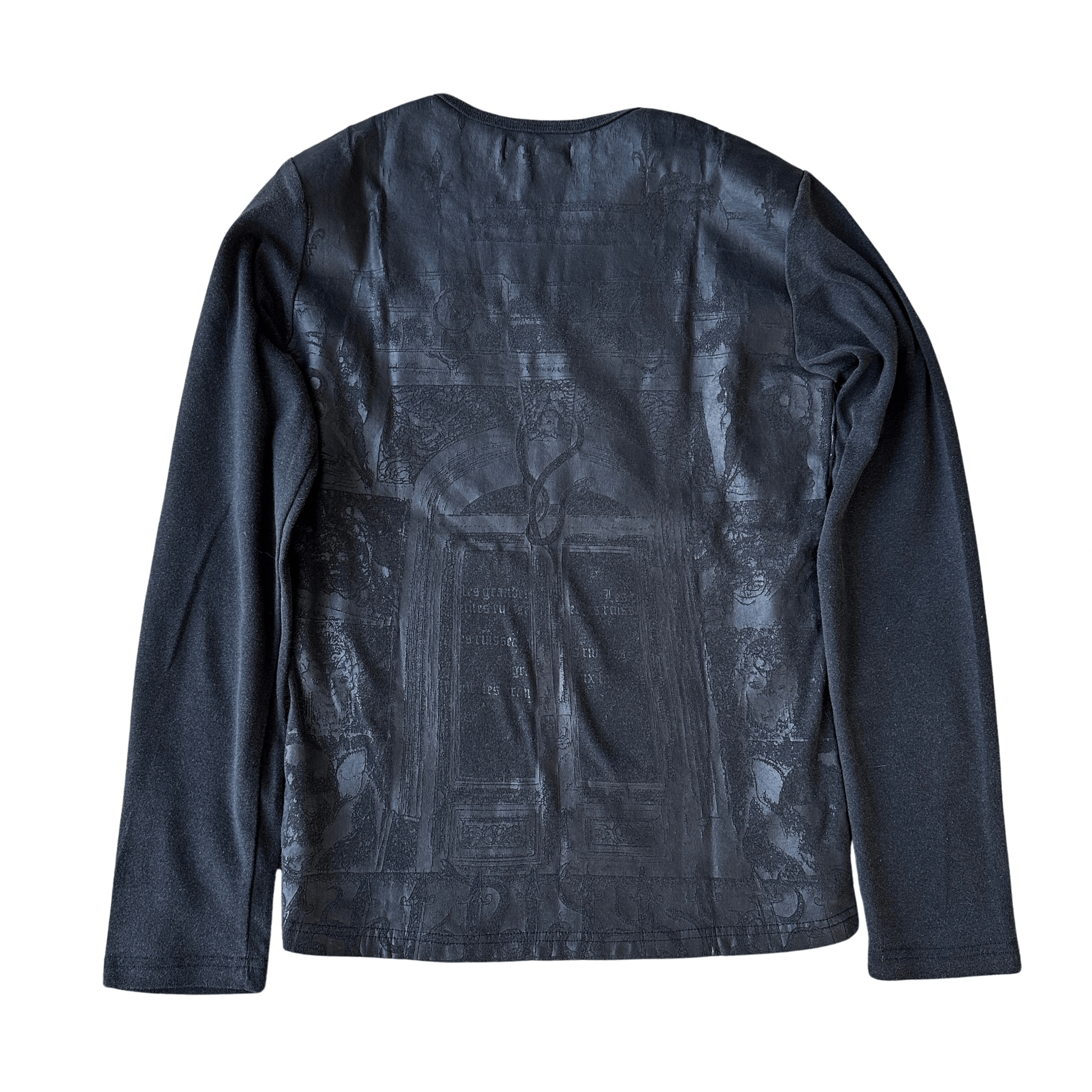 Yasuyuki Ishii Waxed Darkness Longsleeve - wintexarchive
