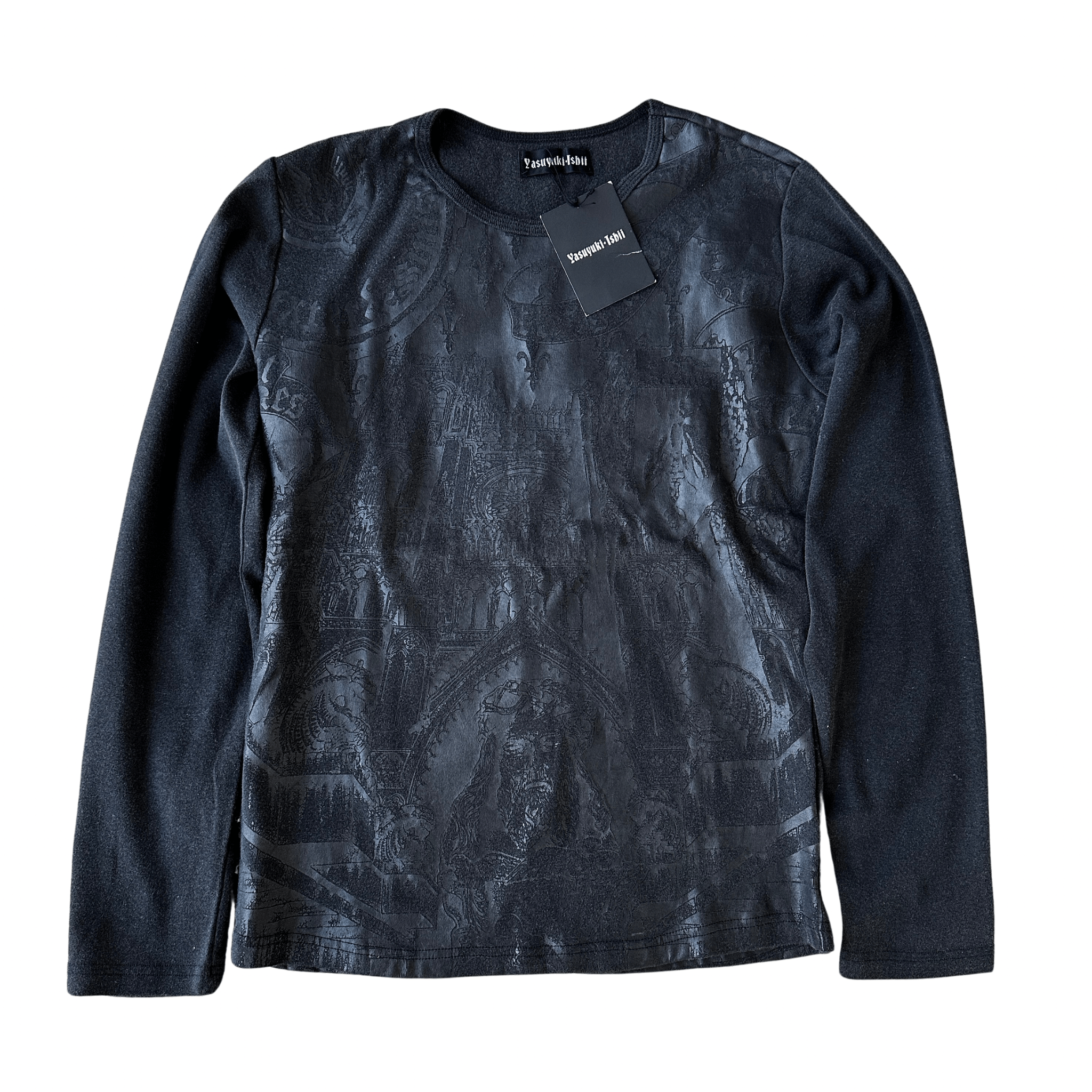 Yasuyuki Ishii Waxed Darkness Longsleeve - wintexarchive